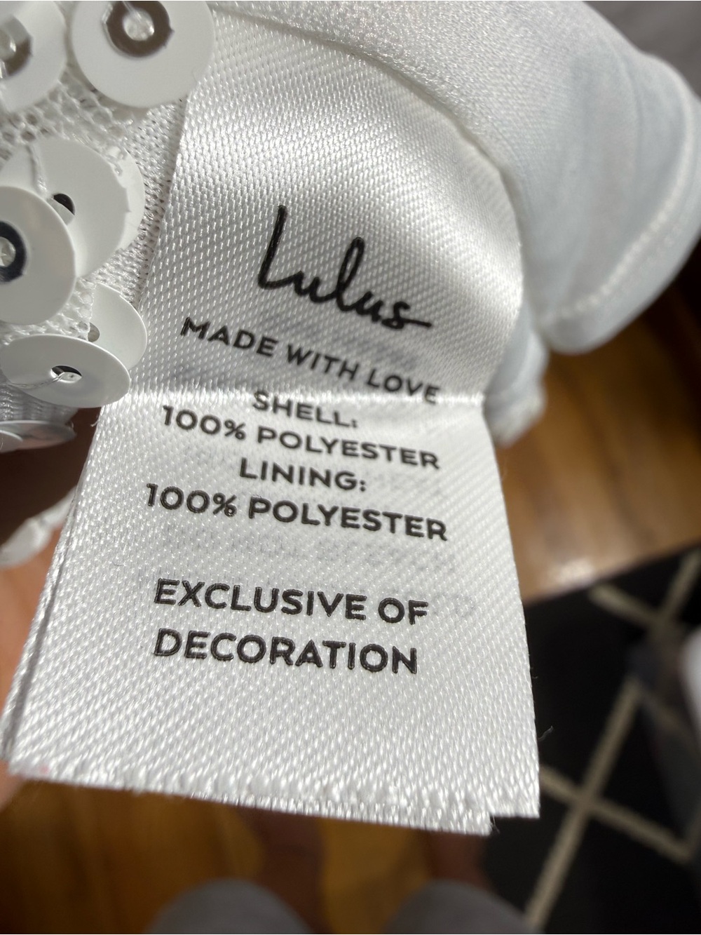 Force of Fashion White Backless Sequin Mini Dress by Lulus - Picture 5 of 5